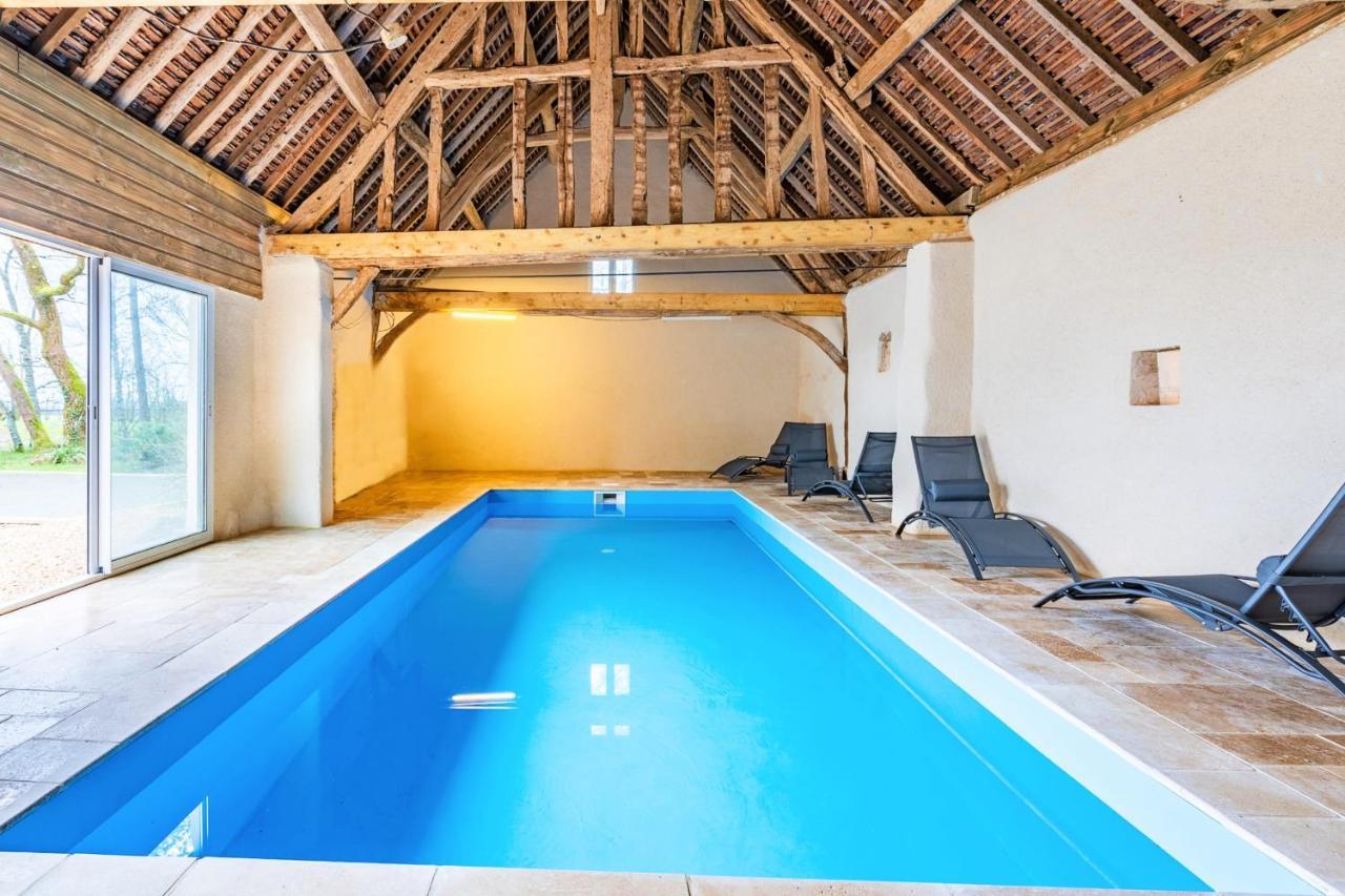 Crazy Villa Champs Corons 61 - Interior Heated Pool - 2H From Paris - 30P Les Menus Eksteriør billede