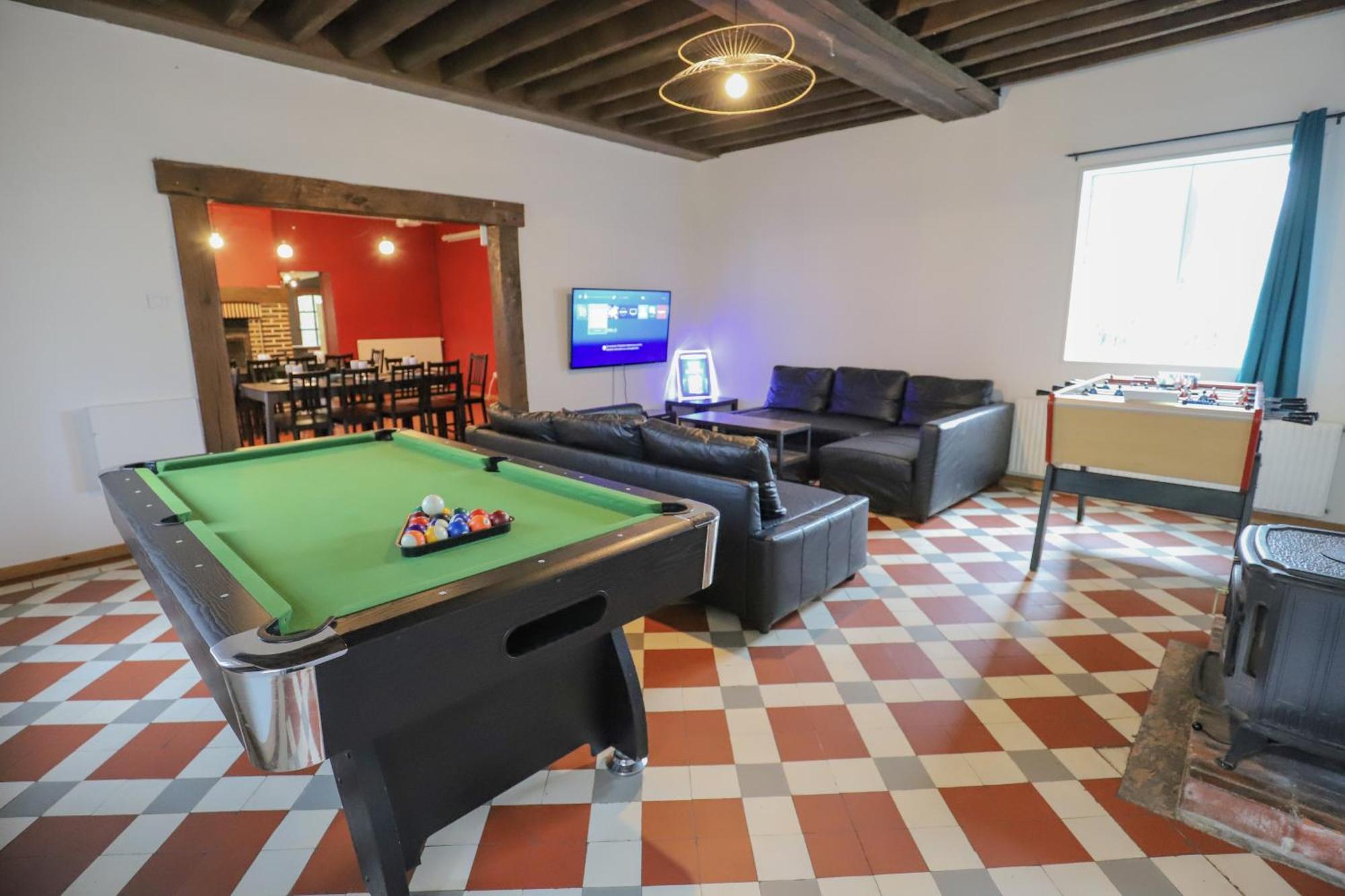 Crazy Villa Champs Corons 61 - Interior Heated Pool - 2H From Paris - 30P Les Menus Eksteriør billede