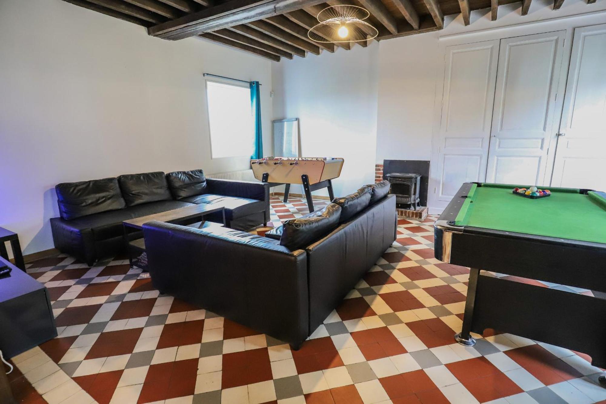 Crazy Villa Champs Corons 61 - Interior Heated Pool - 2H From Paris - 30P Les Menus Eksteriør billede