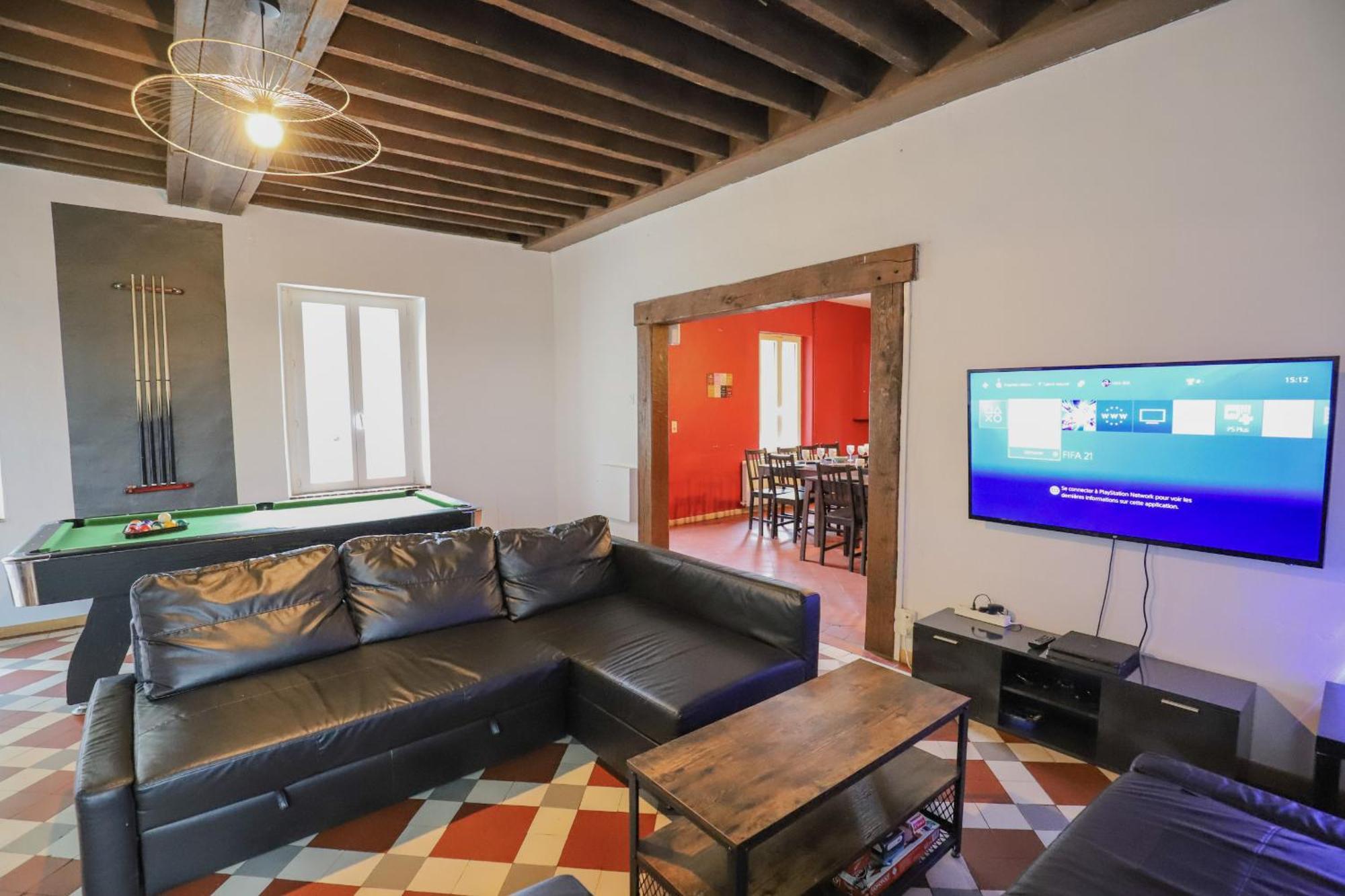 Crazy Villa Champs Corons 61 - Interior Heated Pool - 2H From Paris - 30P Les Menus Eksteriør billede